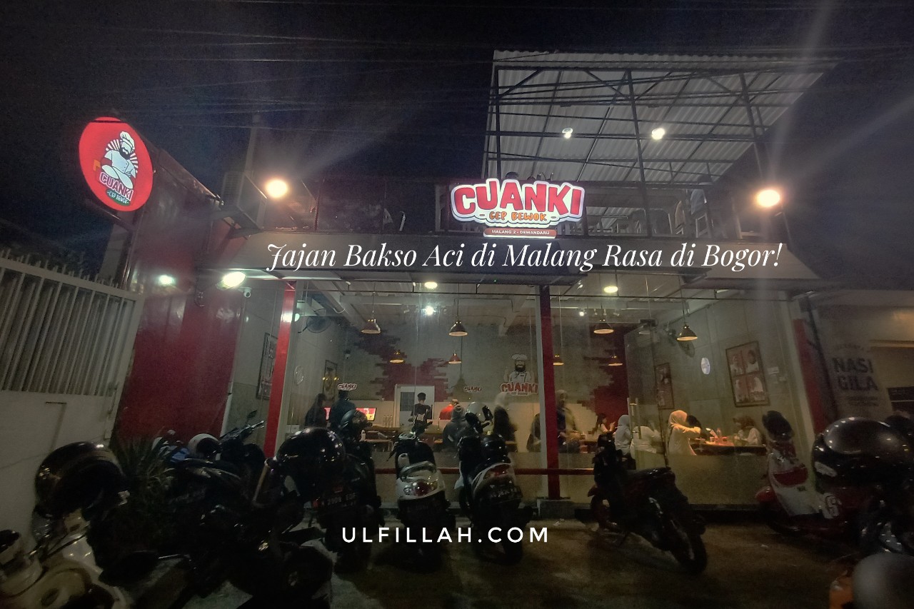 Cuanki Cep Brewok Jajan Bakso Aci Di Malang Rasa Di Bogor Bala Bala